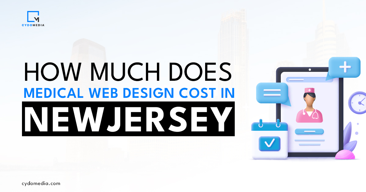 How much does creating a medical website design cost in NJ
